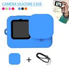 Силиконовый защитный чехол со шнурком, аксессуар для GoPro Hero 9 8 7 6 5, водонепроницаемый чехол для экшн-видеокамеры, чехол