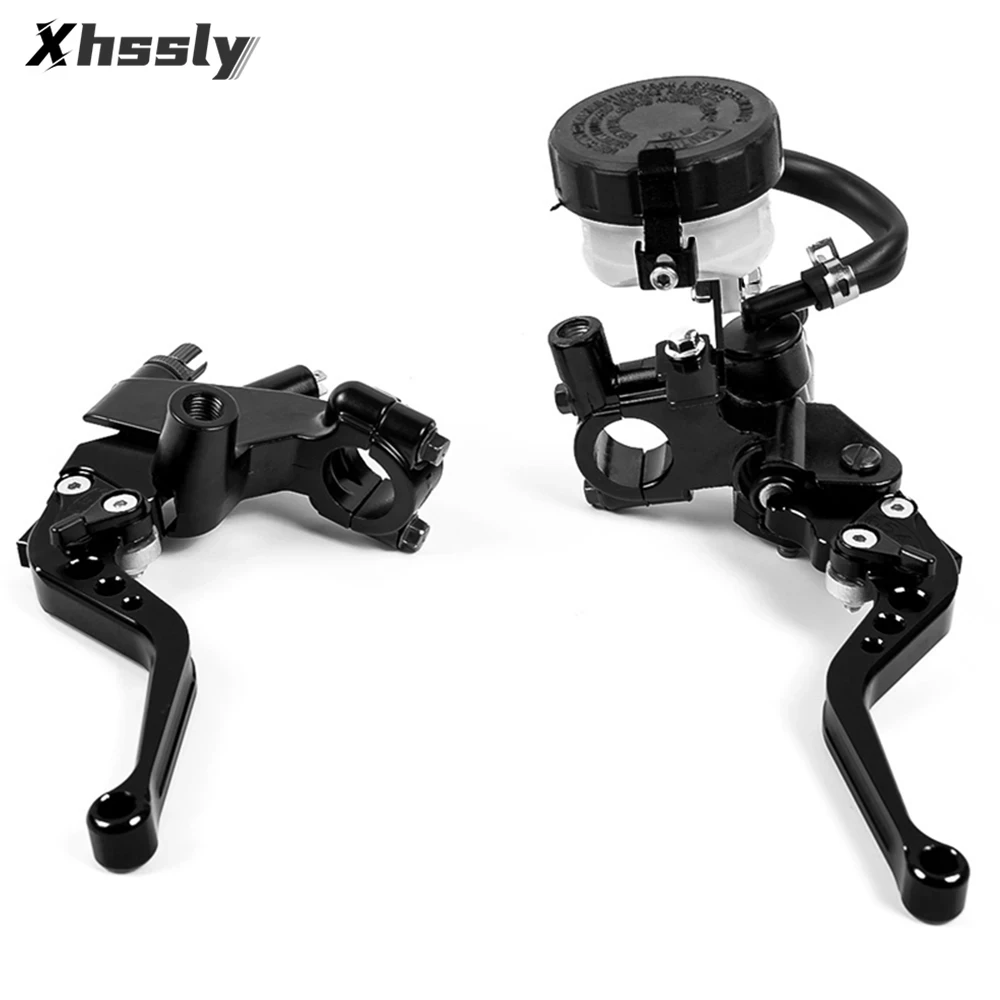 

Motorcycle Adjustable Brake Clutch Levers for Honda cbr 650f vtx 1300 hornet 600 shadow aero 750 cb650r cb400 sf silver wing