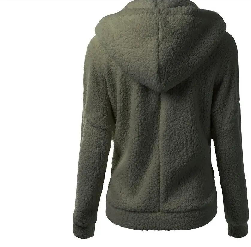 

Women's short coat top 2019 Autumn And Winte autumn Teddy casual ladies jacket imitation sheep curls loose blouse chaqueta mujer