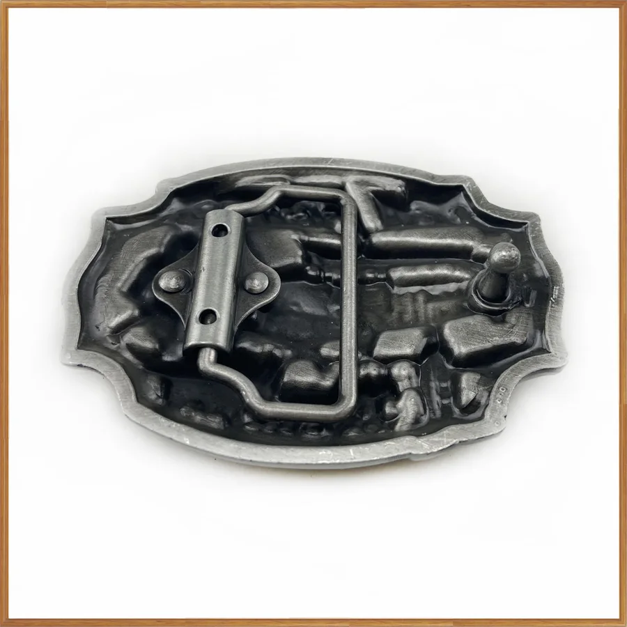 BuckleClub Ретро цинковый сплав пожарный Джинсы подарок ковбойский ремень пряжка