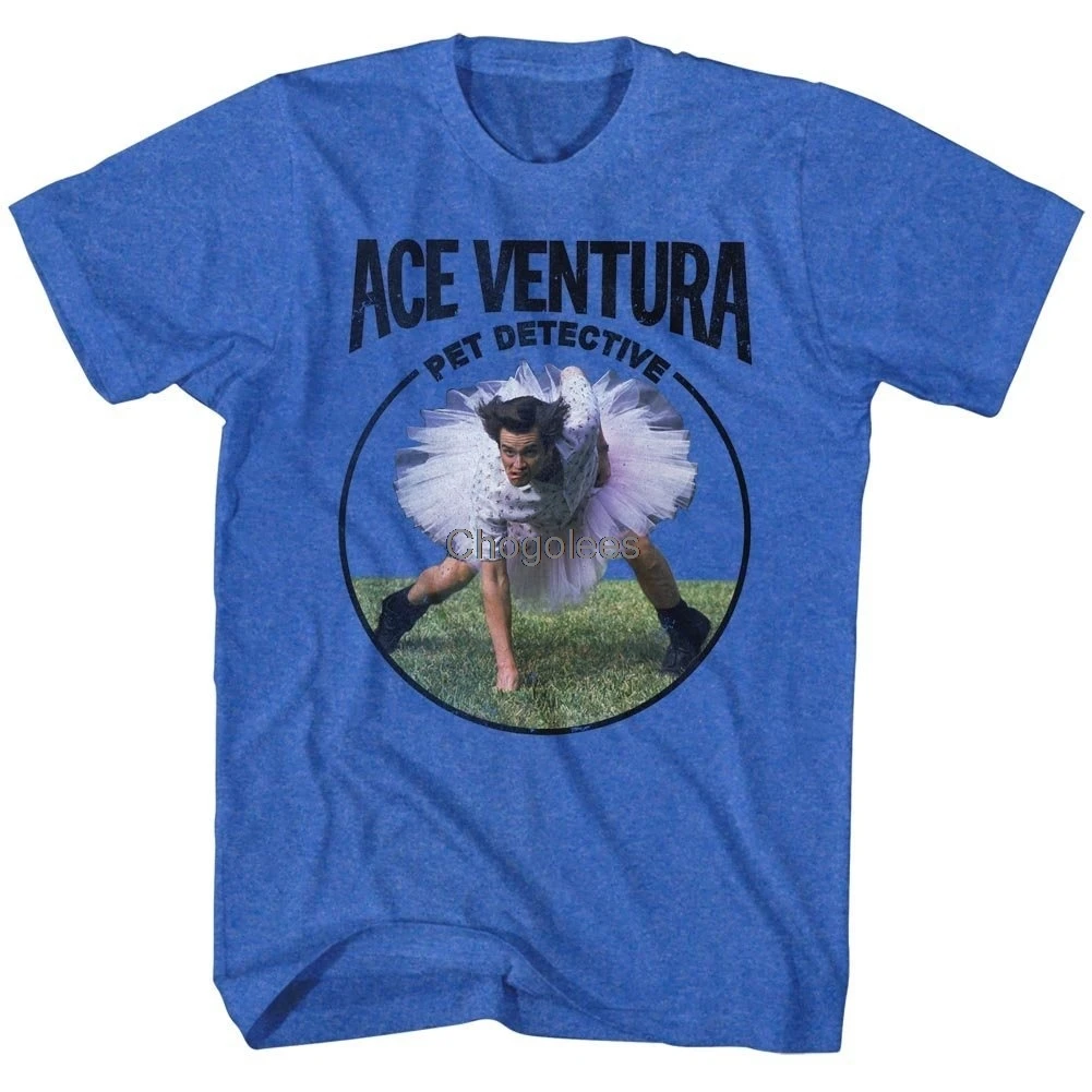 Ace Ventura Домашние животные детектив комедия фильм взрослая Футболка Tee Jim Carrey in a Tutu