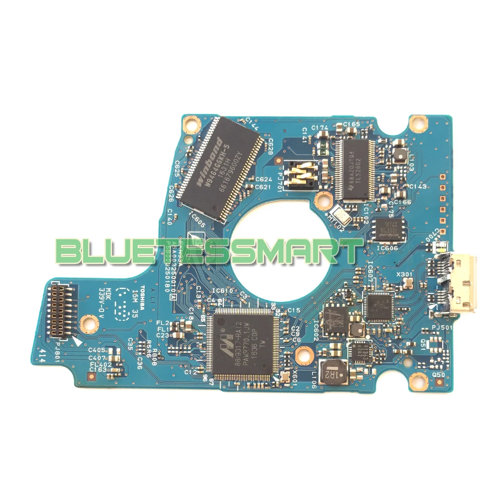 USB 3 0 Мобильный жесткий диск плата PCB G003250A для Toshiba MQ01UBD100 MQ01UBD075 MQ01UBD050 500G 750G ТБ 2