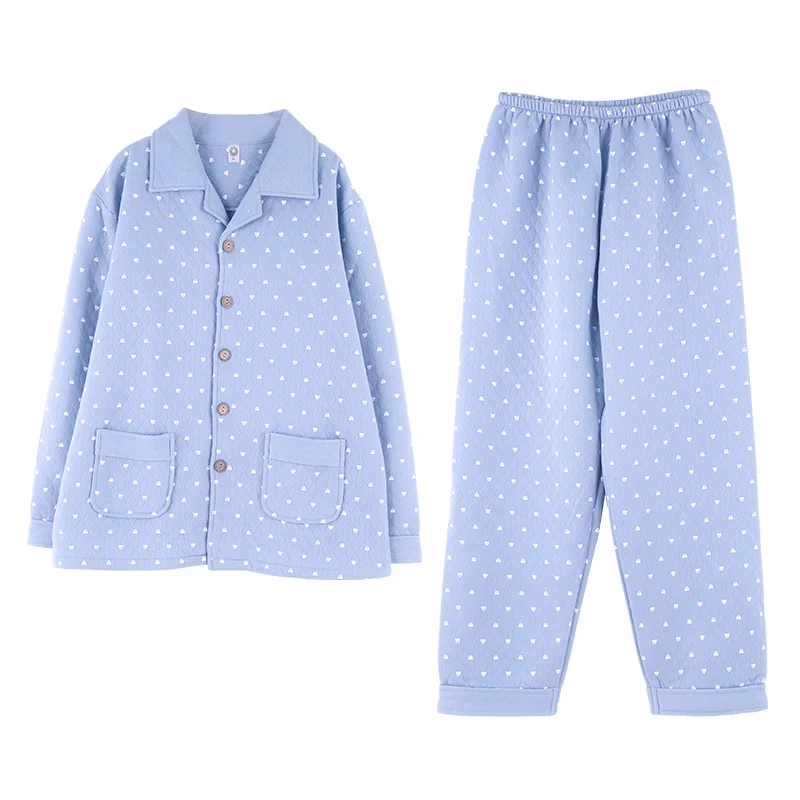 Пижама Мужская куртка для осени и зимы девочек плотная футболка с длинными