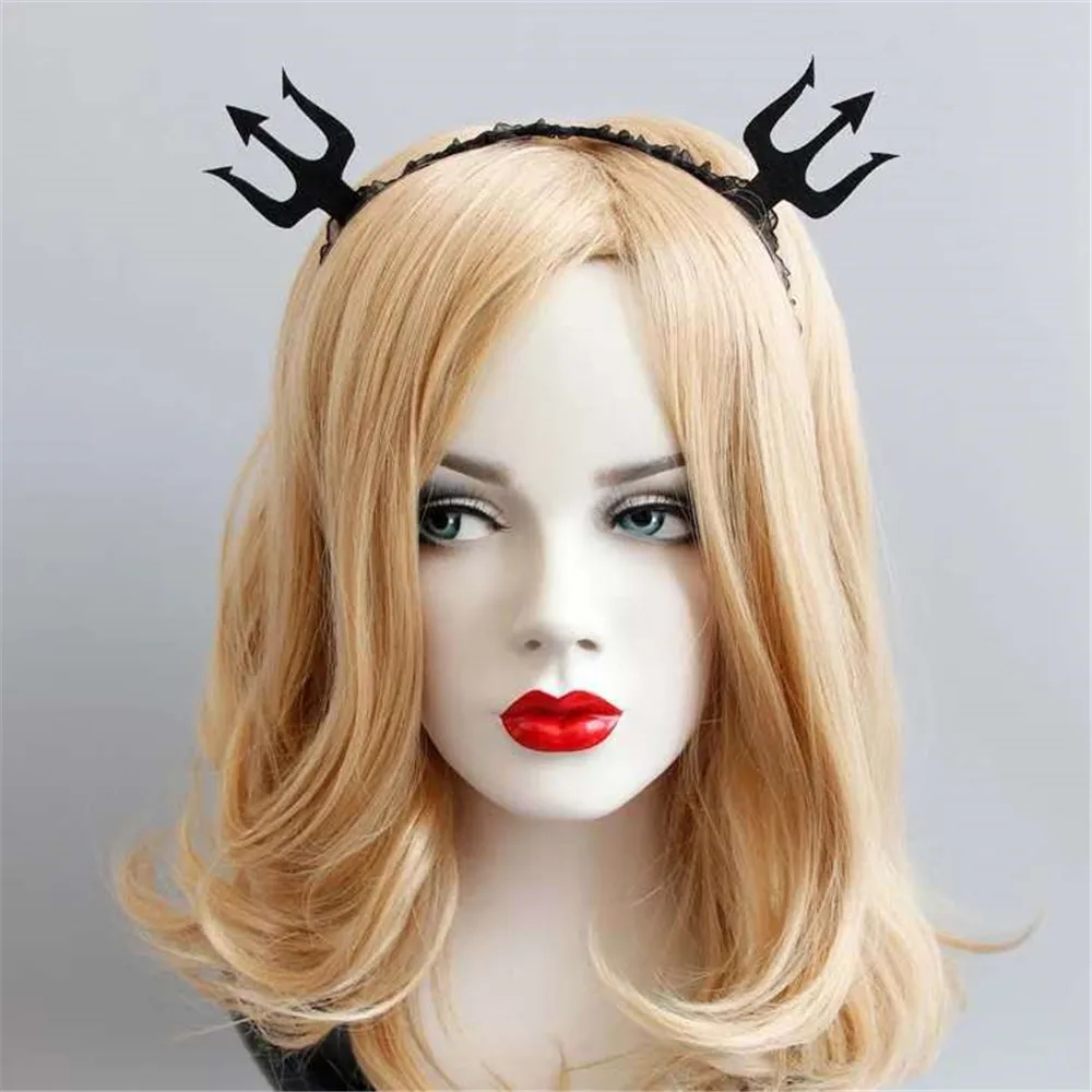 1 шт. новая повязка на голову Хэллоуин для девочек дьявол в готическом стиле