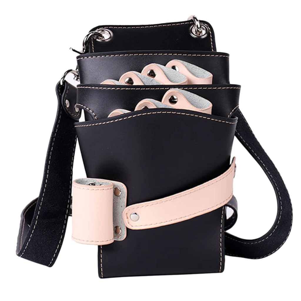 Женская кобура с ремнем для парикмахерских Парикмахерская ножницы поясная