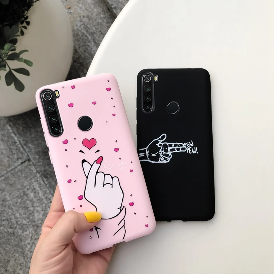 Силиконовый чехол для Xiaomi Redmi Note 8 T мягкий тонкий с рисунком чехлы телефонов t 8t