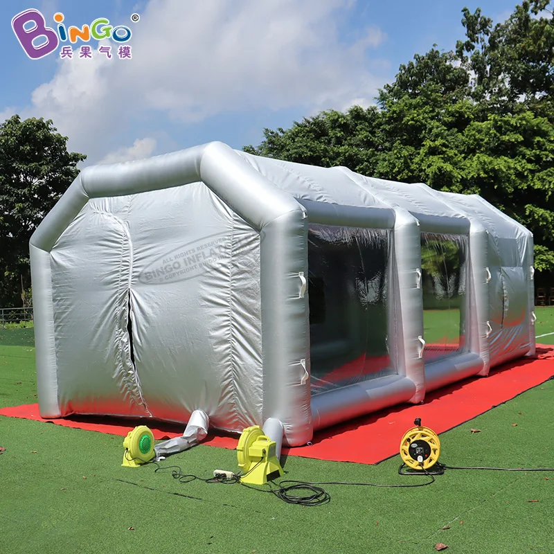 Free Shipping personalized 10X5 meters giant inflatable spray booth tent / portable inflatable spray paint booth for car