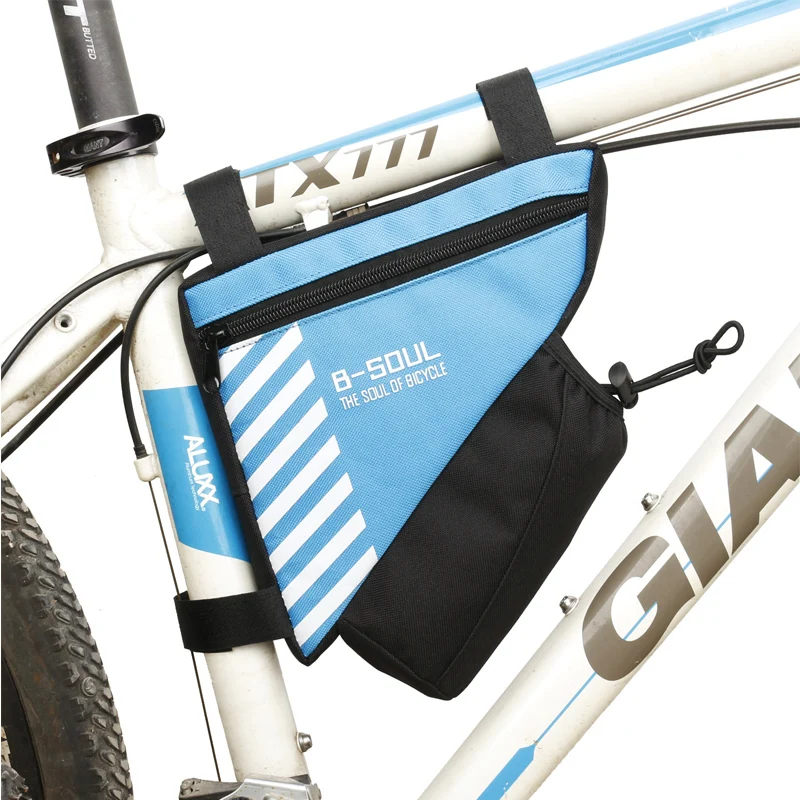 B-SOUL MTB велосипедная передняя рама сумки Водонепроницаемый фара для велосипеда