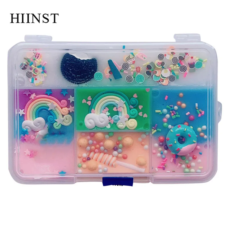 HIINST рождественские веселые игрушки слизь грязь мультфильм смешивание пищи