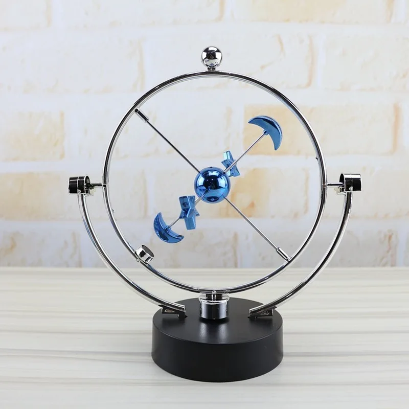 

Rotary Balance Celestial Globe Magnetic Swing Kinetic Perpetual Motion Model Desk Decoration Balls Newton Pendulum Educational