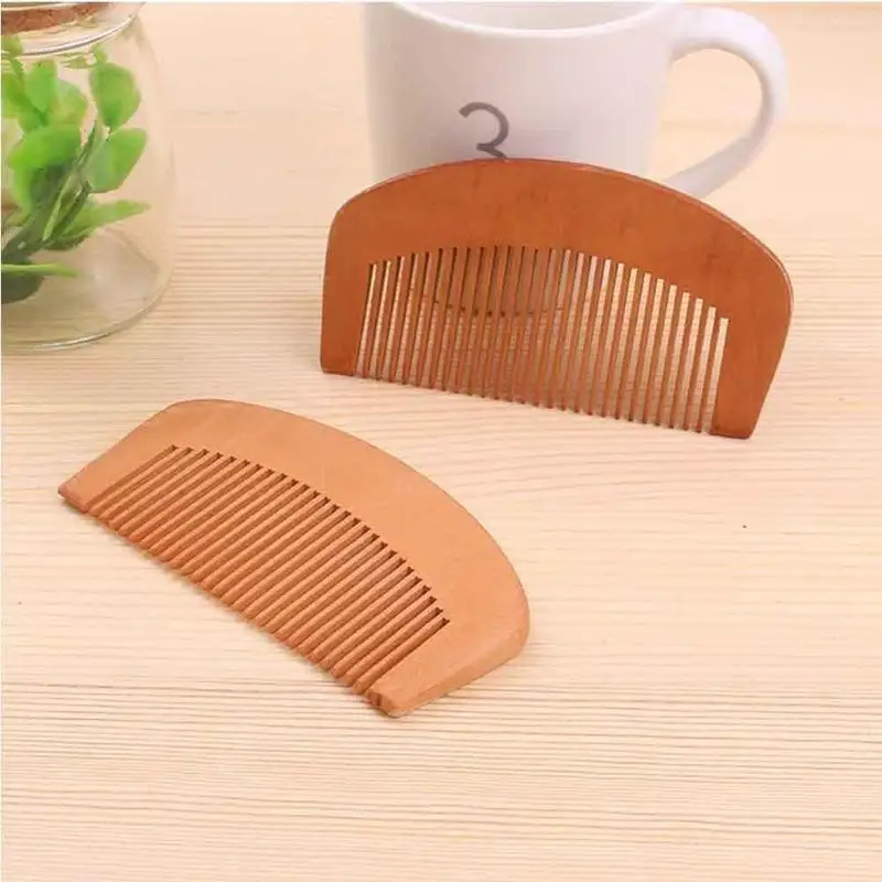 Деревянная расческа для волос из натурального персикового дерева 1 шт. | Красота и
