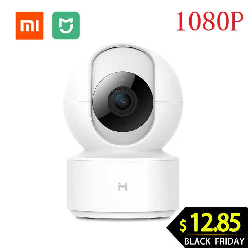 Смарт-Камера Mijia xiaobay, веб-камера 1080P HD, Wi-Fi, панорамирование, ночное видение, 360 угол обзора, видео камера, Радионяня