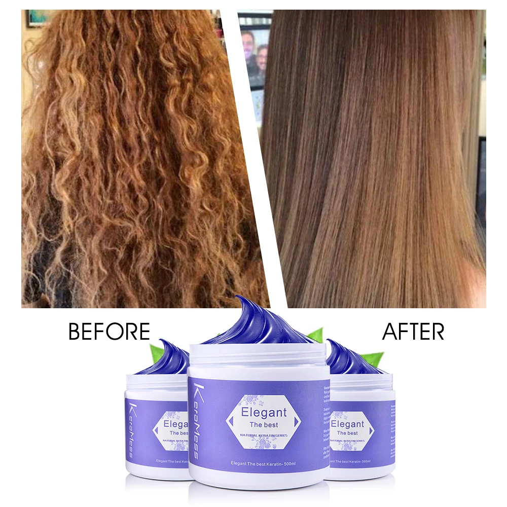 KeraMess Keratin Treatment 0% Formaldehyde No Smoke Botox Capillary Natural Elegant For Straightening Hair  Women Gift Wholesale