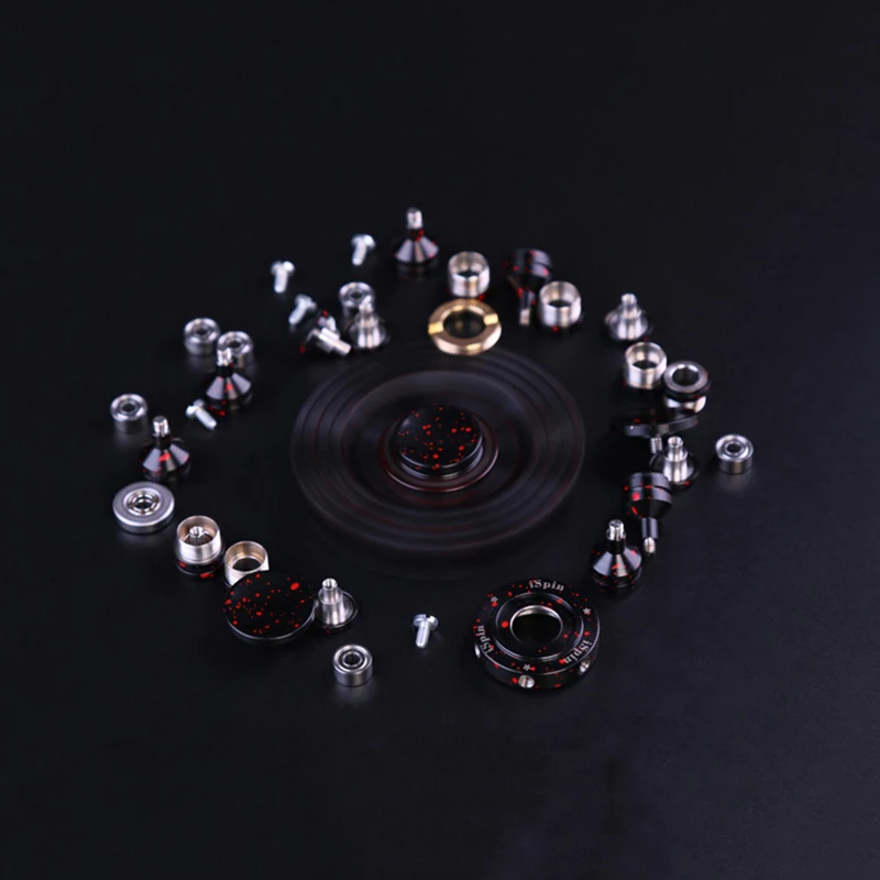 7 дышащий бесшумный Гладкий Спиннер Изысканный съемный ручной из сплава