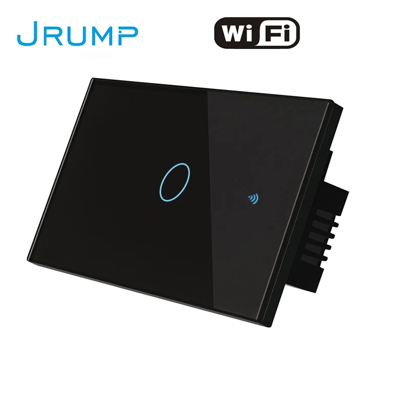 Jrump Tuya умный настенный сенсорный выключатель выключатели с беспроводным пультом
