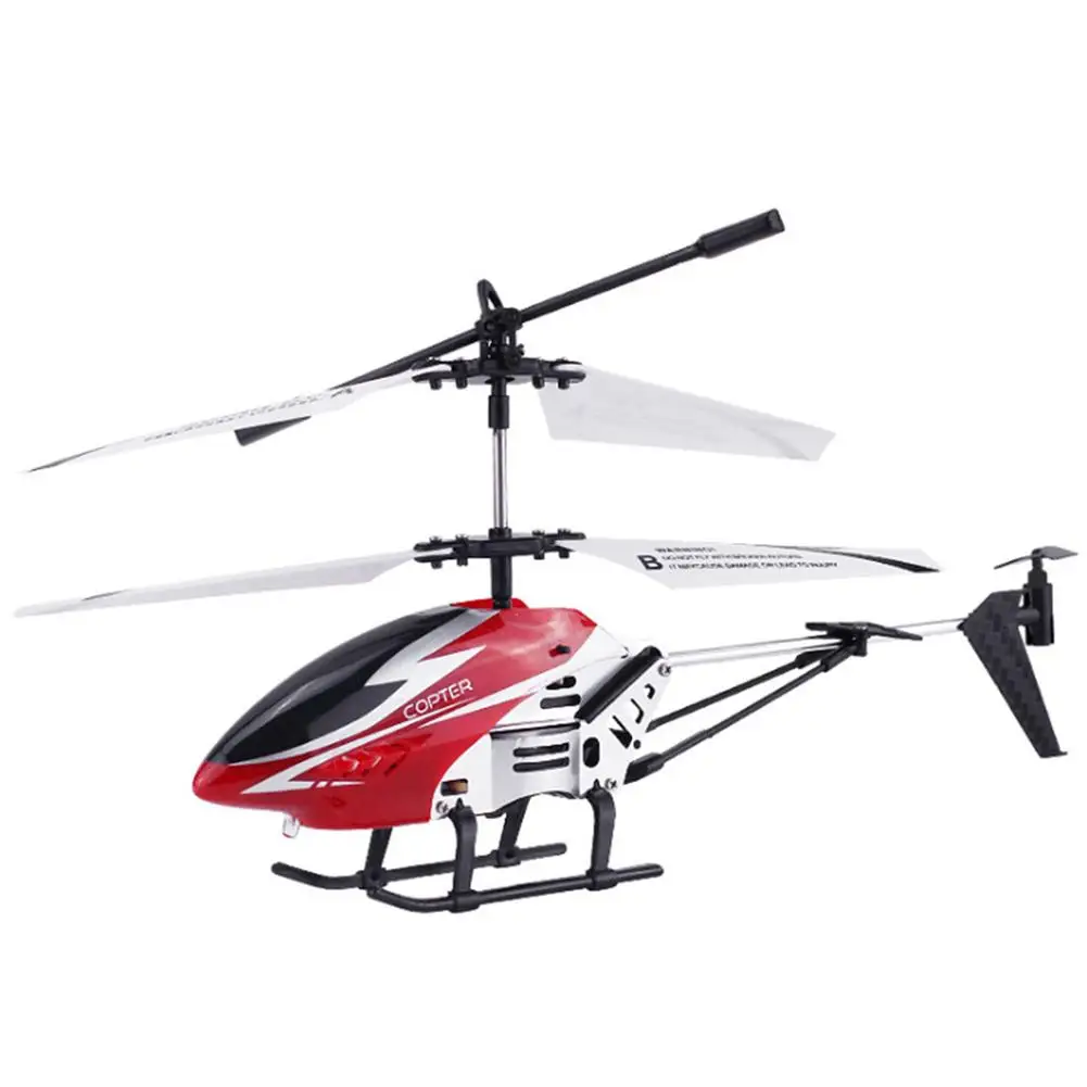 

Remote Control Helicopter 2.4GHz 3.5CH Rechargeable Airplane Drone Aircraft With Lights Builtin Gyro Drop-resistant Rechargeable