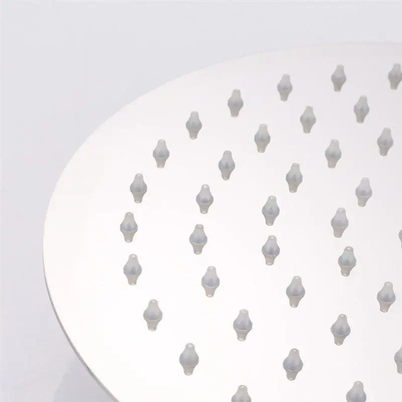 1 шт. нержавеющая сталь насадка для душа с водопадом круглая высокое давление