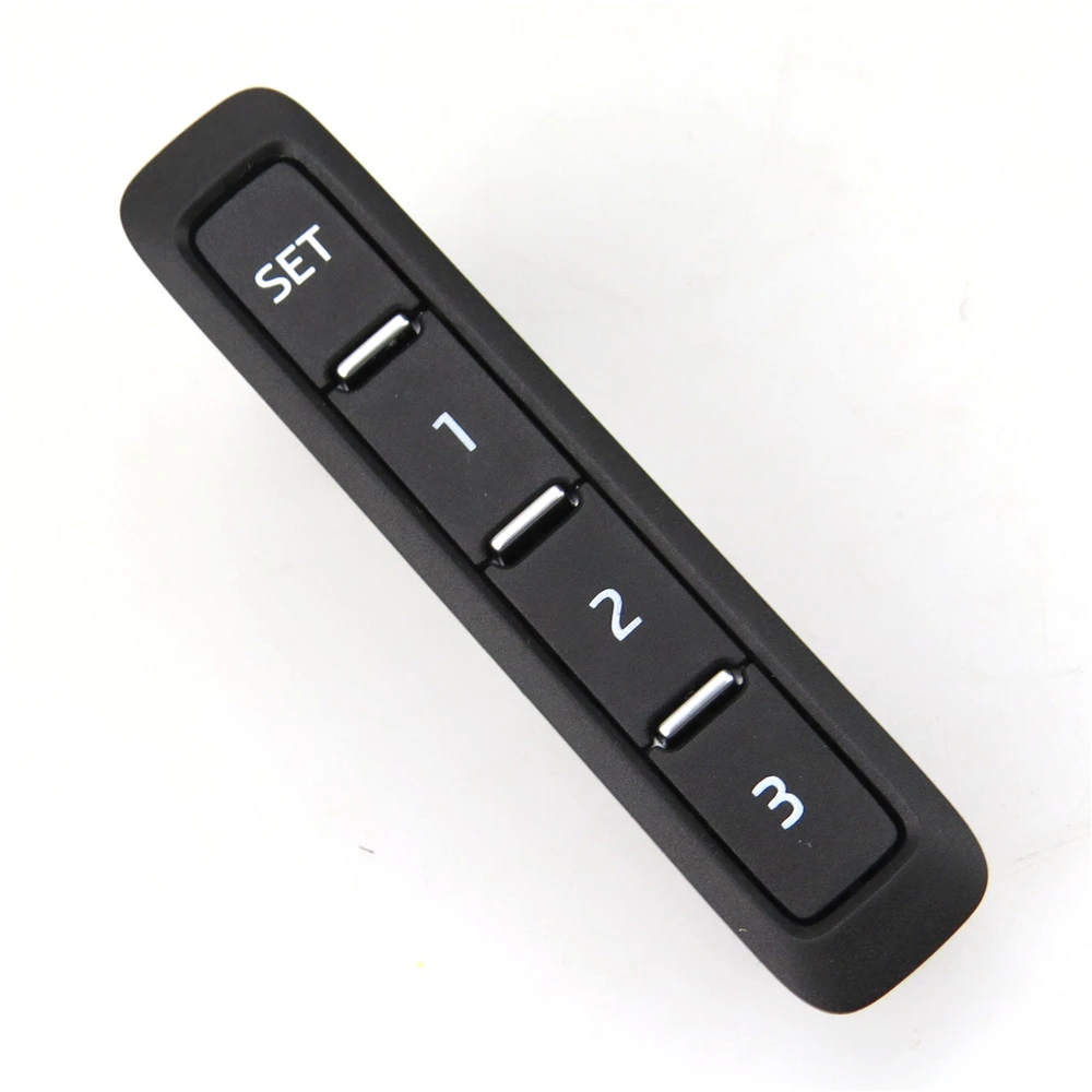 READXT хромированная кнопка регулировки памяти сиденья автомобильные аксессуары