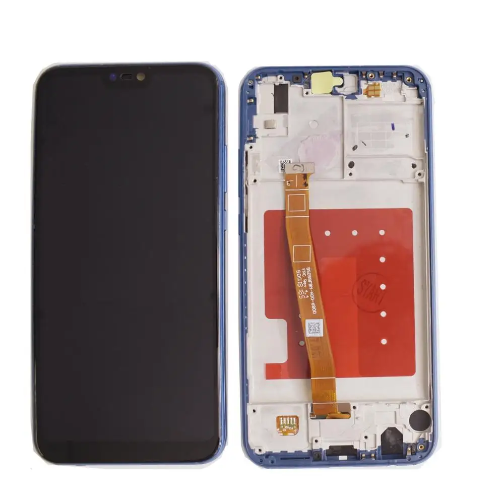 Оригинальная 5 48 ''запасная рамка дисплея для huawei P20 Lite Nova 3e lcd кодирующий
