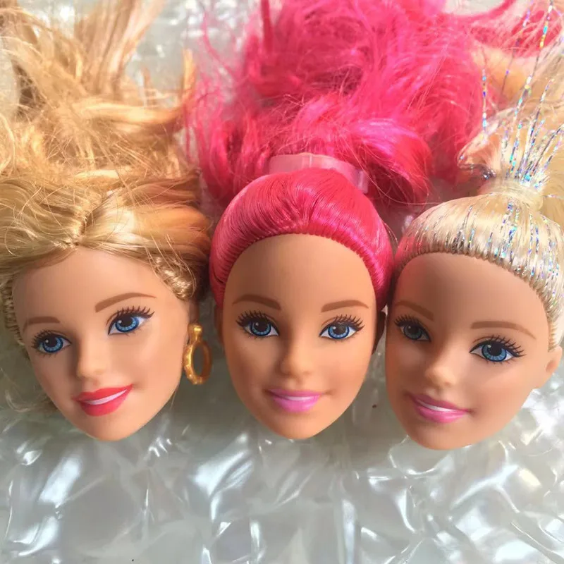 Ограниченная Коллекция редкая голова куклы детали для рукоделия игрушка синие