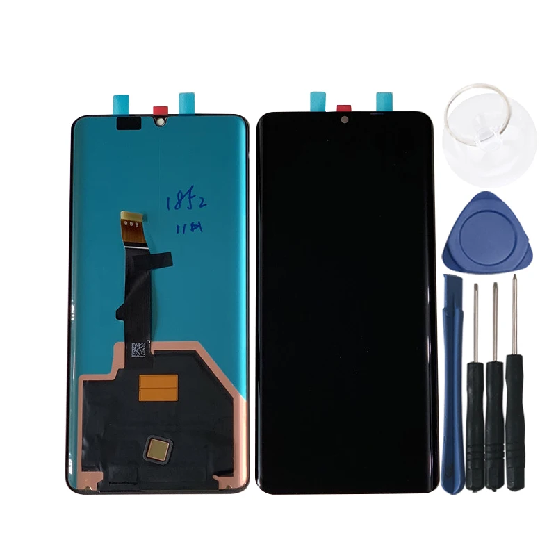M& Sen для 6,4" huawei P30 Pro VOG-L29 VOG-L09 OLED ЖК-дисплей+ сенсорная панель дигитайзер без отпечатков пальцев