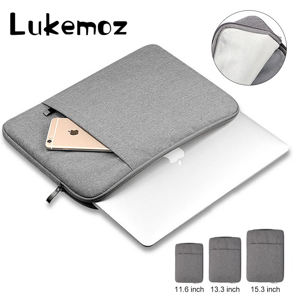 Сумка для ноутбука Sacoche Ordinateur Портативный 9 11 13 15 дюймов Чехлы Macbook Air HP Acer Xiami ASUS Lenovo