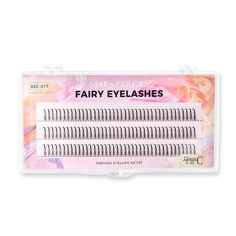 

Накладные ресницы типа А, C, завитые, естественные, завитые, конические ресницы 0,1 мм, модный легкий мягкий инструмент для наращивания наклад...