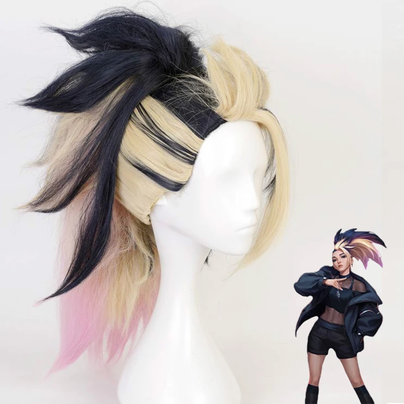 Ponytail  Heat Resistant Synthetic Hair Halloween Party Cosplay Wig C55m33