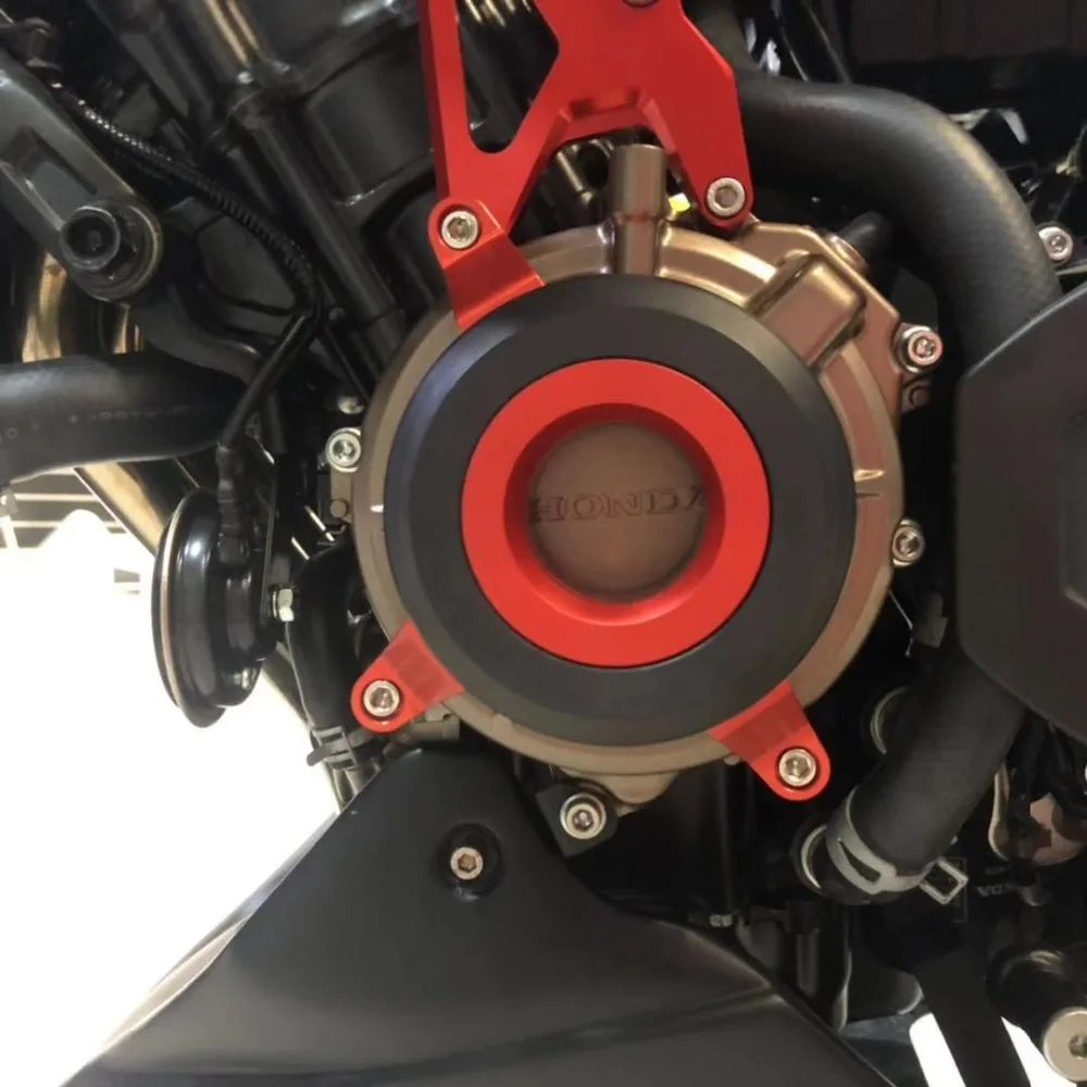 Крышка мотоцикла для CBR650 CBR650R- крышка двигателя CBR650 CBR650F- Защитная крышка двигателя крышка статора