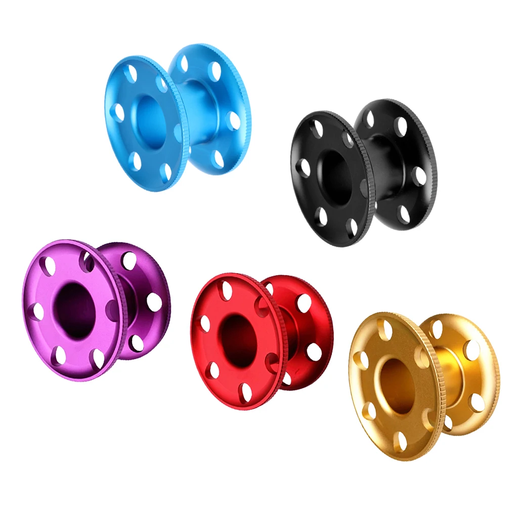 Упаковка из 2шт мини-катушка алюминиевого сплава для подводного плавания 3 &quotx