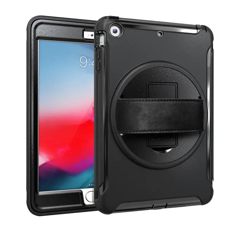 Для iPad Mini 1 2 3 Чехол PC + TPU там слой 360 ° поворот ударопрочный чехол для планшета