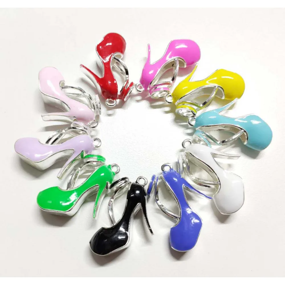 

10 шт. Подвески на высоком каблуке для обуви для женщин DIY Ювелирные изделия Аксессуары S3