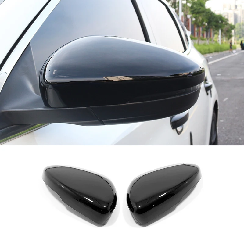 

autoface For MG MG6 2017-2020 Accessories ABS Carbon/Black Car Side Door Rearview Mirror Cover Decoration Trim Stickers 2pcs