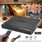 DVD-плеер 1080P Full HD, мультимедийный цифровой Телевизор с поддержкой USB, DVD-видеоDVD + RWCD аудиоVCD JEPGMP3дисковая Система домашнего кинотеатра