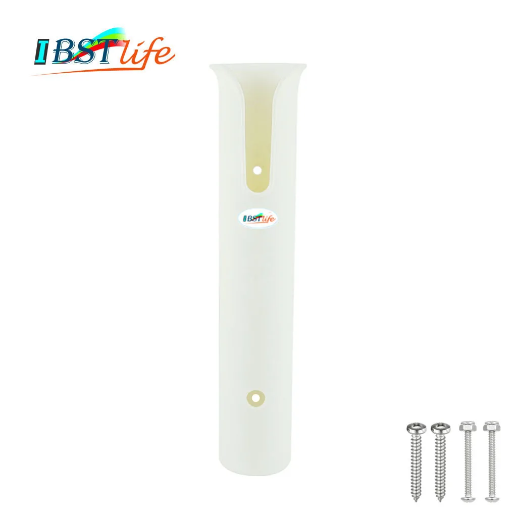 

IBST LIFE White plastic fishing rod rack fishing rod holder socket for boat marine fishing box kayak boat yacht