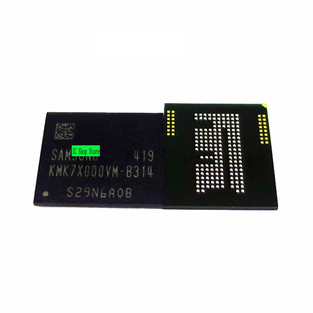 5 шт./лот KMK7X000VM B314 BGA 162 Встраиваемая мультимедийная карта памяти 8 Гб EMCP + новый