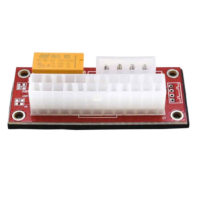 Новый двойной блок питания адаптер синхронизации Add2psu ATX 24Pin к 4pin Molex синхронный
