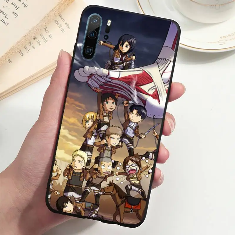 

Attack on titan Phone Case For Huawei P20 P30 P40 lite Pro P Smart 2019 Mate 10 20 Lite Pro Nova 5t