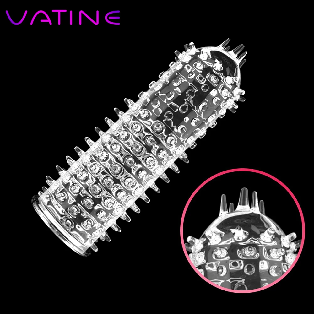 Интимные игрушки для мужчин ватин многоразовые презервативы стимуляция