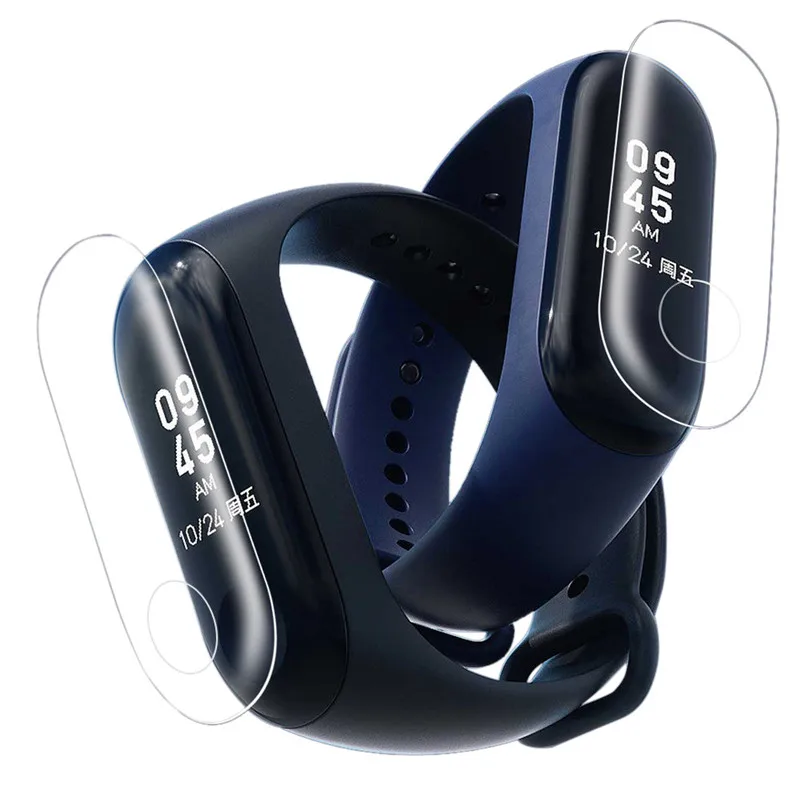 5 шт./лот для Xiaomi Mi Bands 3 смарт браслет защита экрана ультратонкая мягкая защитная