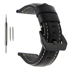 Ремешок 24 мм для наручных часов Kospet HopeOptimus ProBrave Prime, мужской ремешок для часов, браслет из натуральной кожи