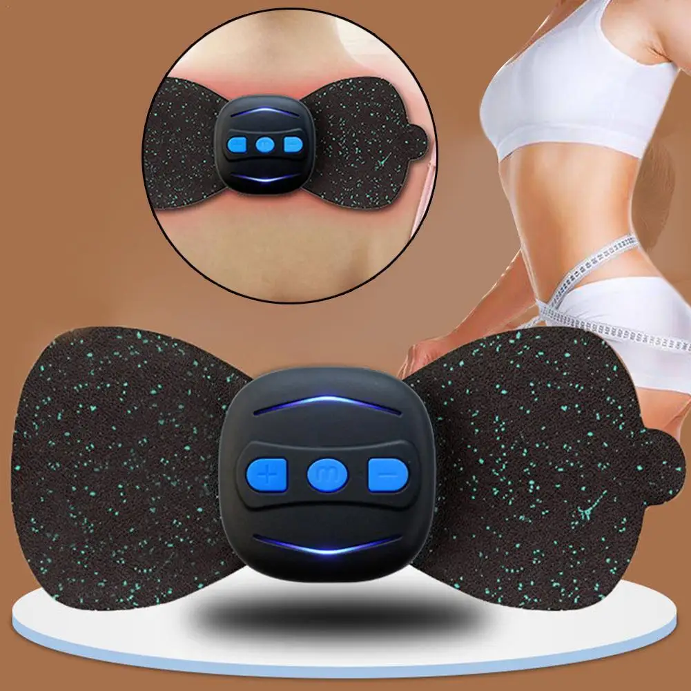 

Mini Rechargeable Smart Portable Neck Massage Patch Cervical Shoulder Stick Physiotherapy Pulse Spine Joint N4F4