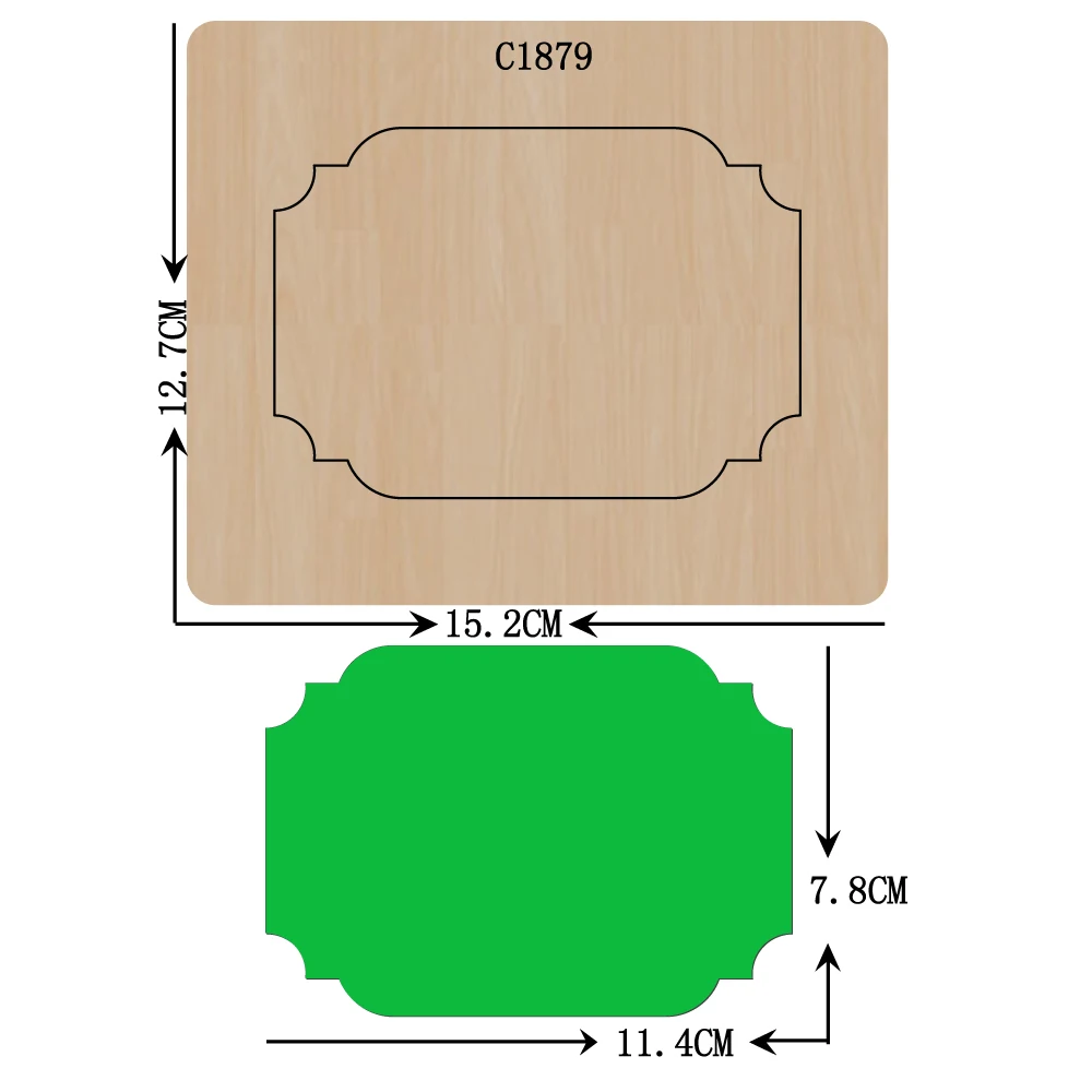 

New card Wooden die Scrapbooking C1879 Cutting Dies