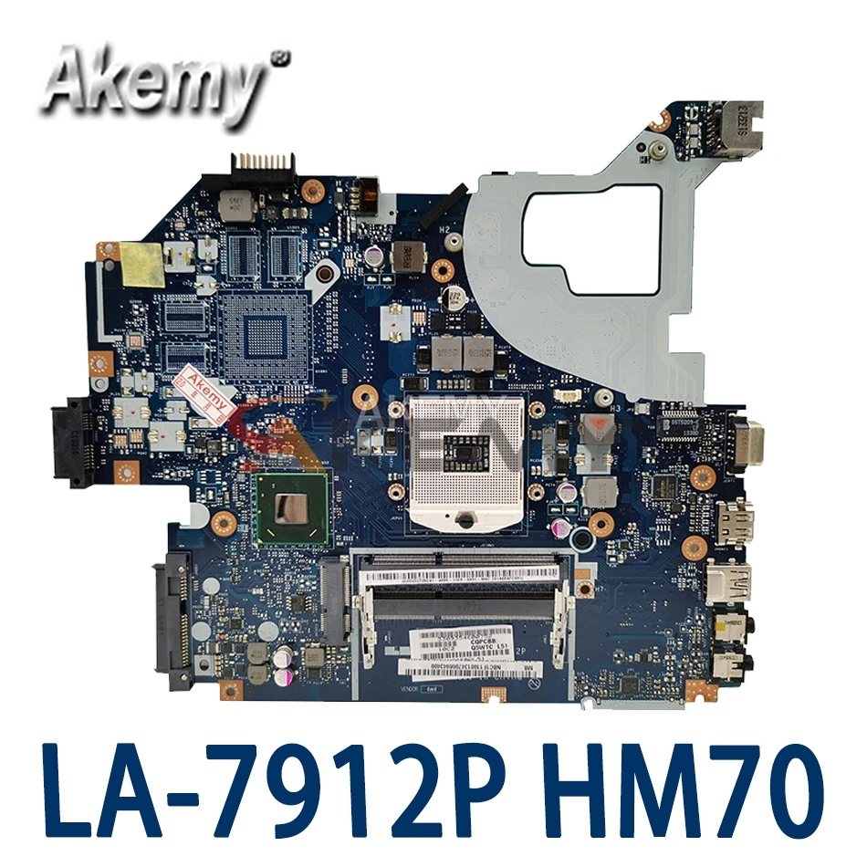 Для Acer aspire V3-571G E1-571G Материнская плата ноутбука NBC1F11001 Q5WVH LA-7912P SJTNV HM70 DDR3 |