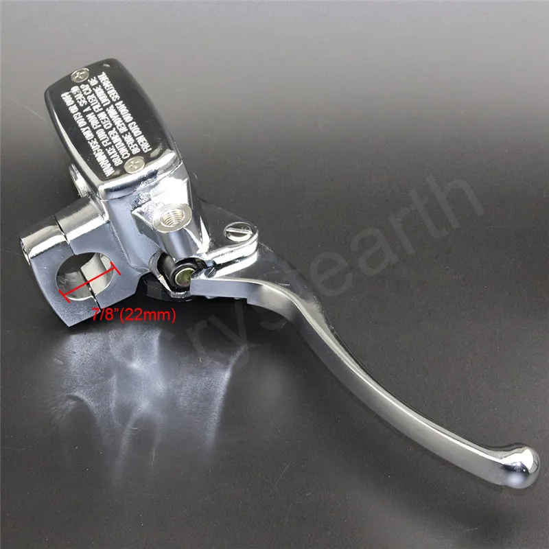 

For Yamaha VMAX 12 VMAX 1200 XJR1200 XJR1300 Chrome 7/8" 22mm Motorcycle Hydraulic Brake Master Cylinder Brake Clutch Levers