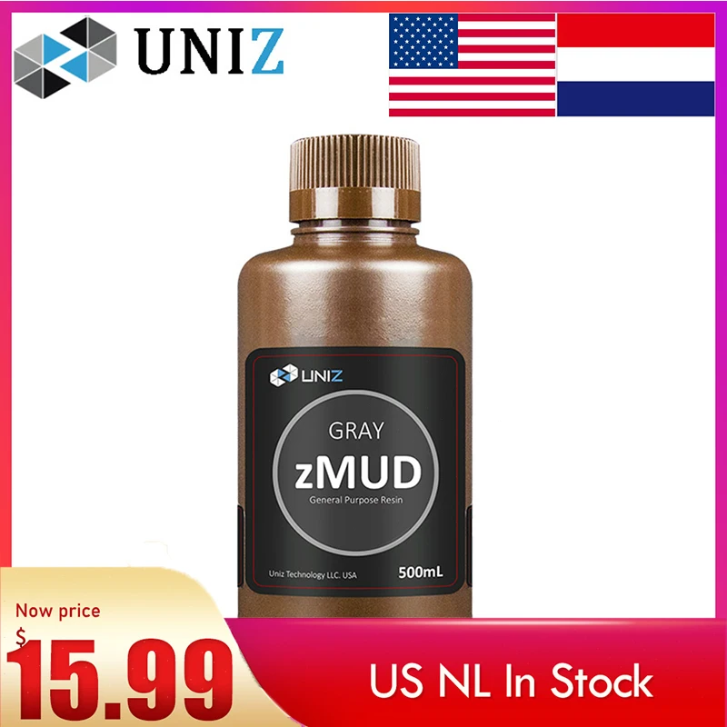 Uniz Zmud 500 мл 405nm светочувствительной смолы для ЖК дисплей uv отверждения