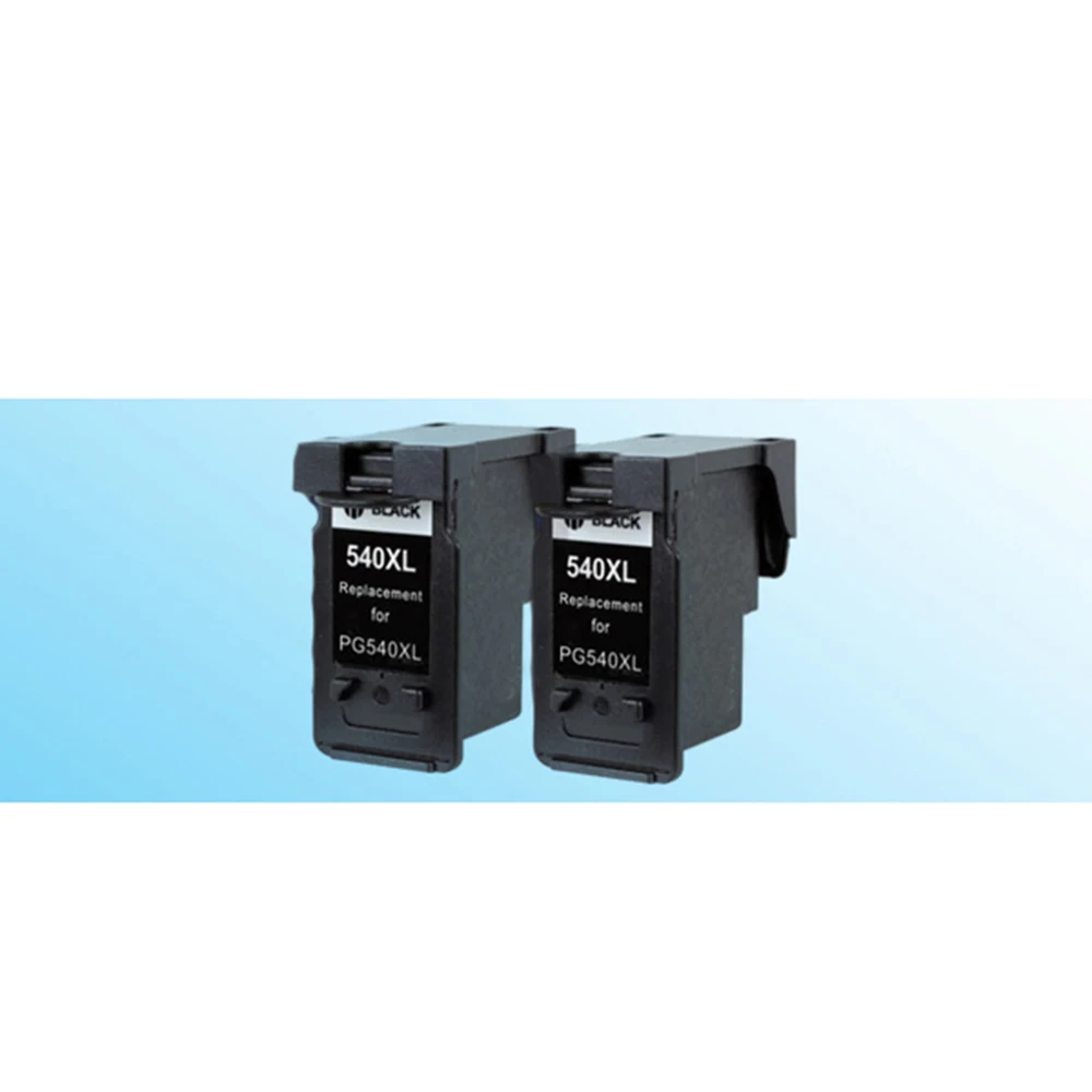 Картридж с черными чернилами PG540 2 шт. совместим forpg-540 540xl MG2250 MG3150 MG4150 MX375 MX395