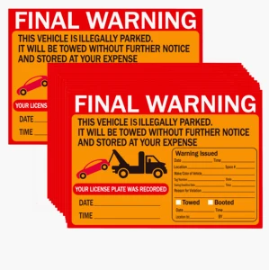 Флуоресцентные наклейки для автомобилей, 50 шт.7,5 x дюйма