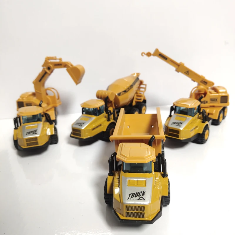 Детская игрушка модель подъемного погрузчика экскаватор самосвал кран