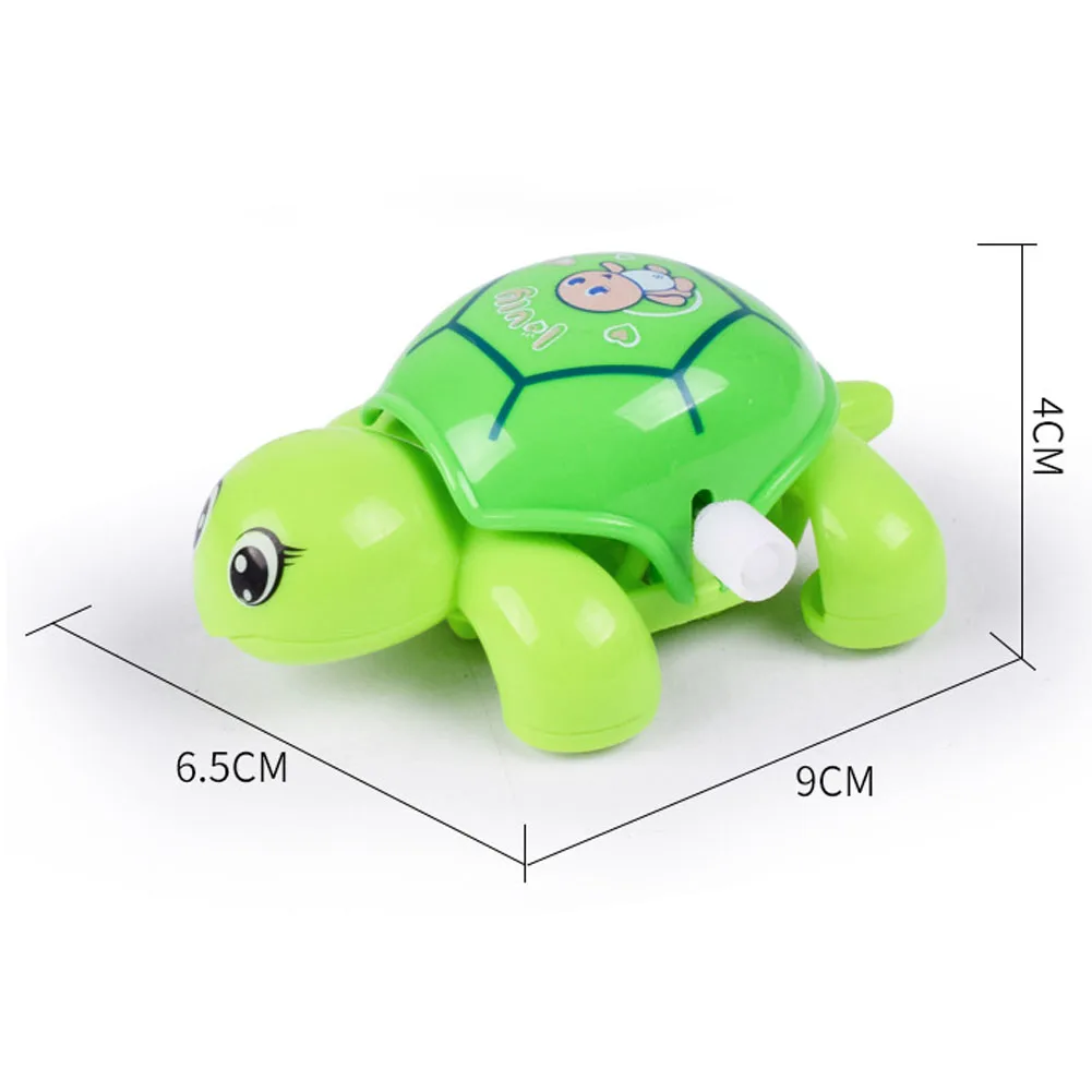 Bath Shower Toys Cartoon Animal Baby Chain Clockwork Classic Swimming Tortoise Baby Kid Learning Toy Children Gift
